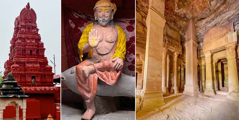 Bhartrihari Caves Ujjain ancient meditation site linked to poet-saint Bhartrihari