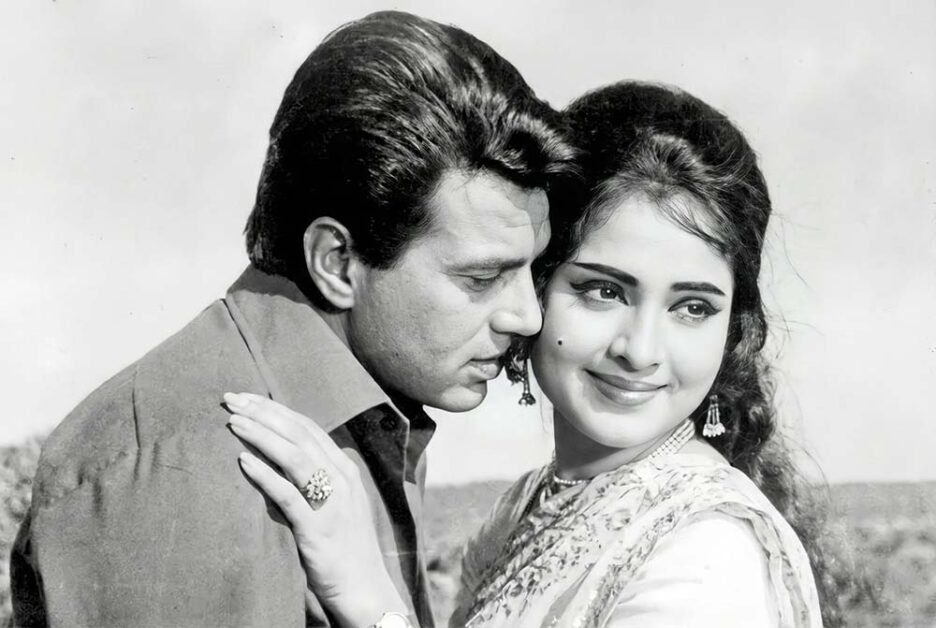 Early-era Dharmendra with Vyjayanthimala in the 1969 film Pyar Hi Pyar