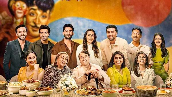 Kapoor family dining together in Netflix series scene