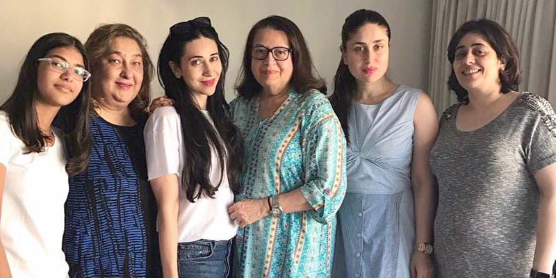 Women of the Kapoor family across generations
