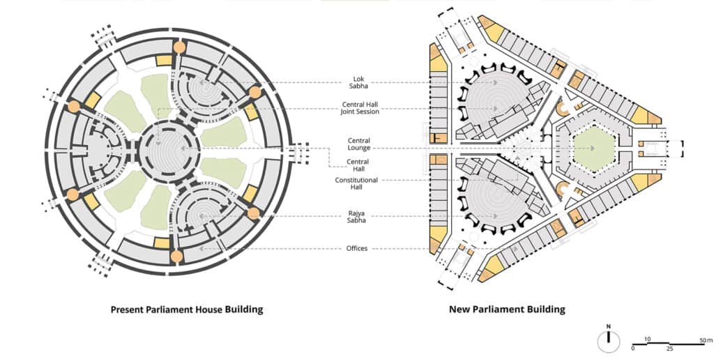 The New Parliament Building's Architectural Grandeur