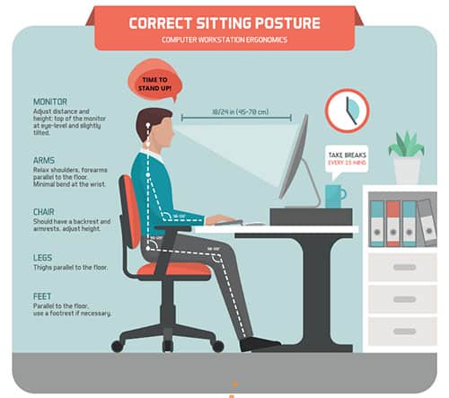 Set Up Your Desk Ergonomics to Prevent Back Pain