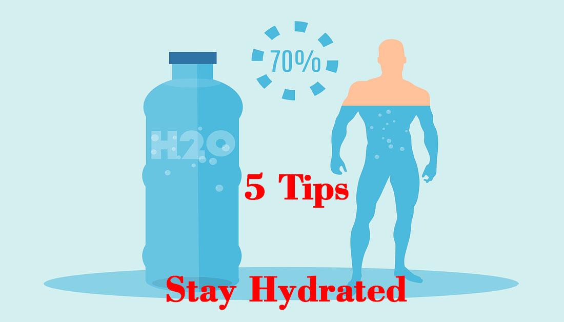 5 Tips to Stay Hydrated: How Much Water You Need?
