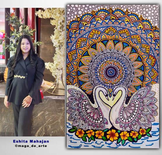Nature Inspired Mandala (Eshita's Collection @Maga_De_Arte)