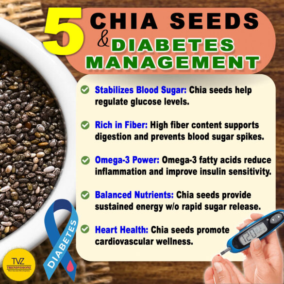 Super Health Benefits of Chia Seeds and Diabetes Reversal