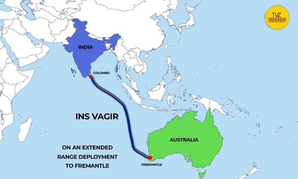 Indian Navy submarine deployment