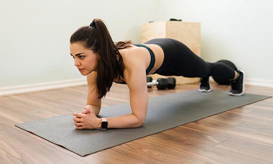How to start working out at home without equipment