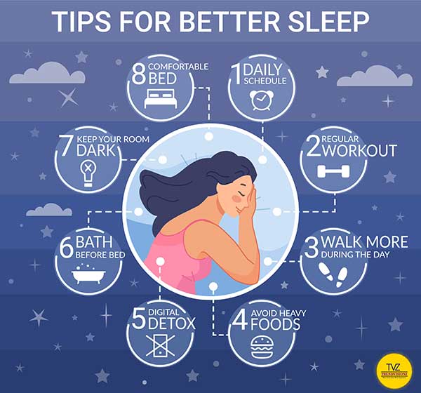 Natural ways to improve sleep quality: 8 tips to a good night's sleep