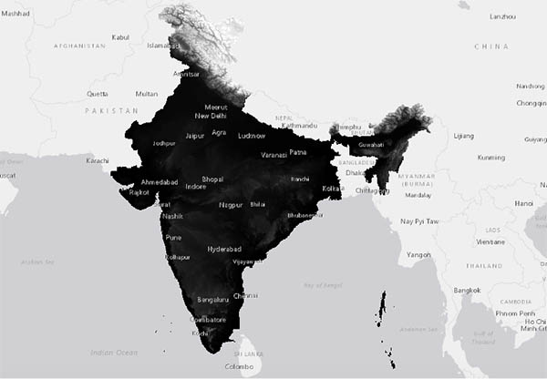 highly precise Digital Elevation Model (DEM) for India