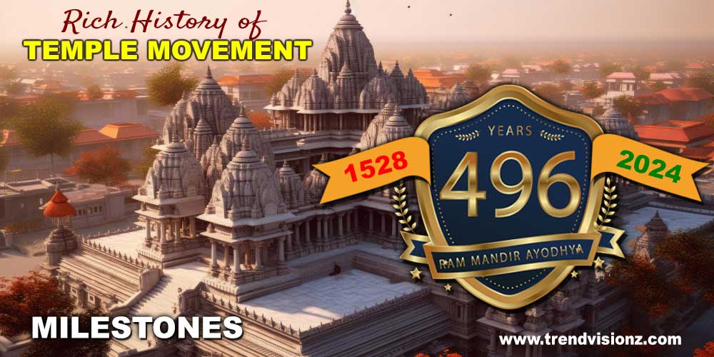 Ram Mandir Ayodhya | 496 Years of Temple Movement