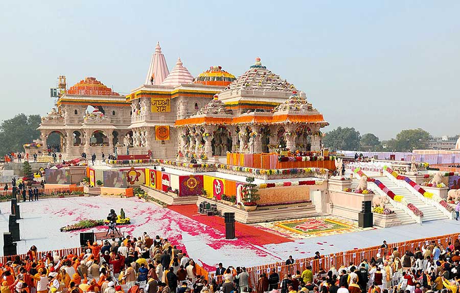 Pran Pratishtha:  Consecration Ceremony of Shri Ram Janmaboomi Temple Ayodhya