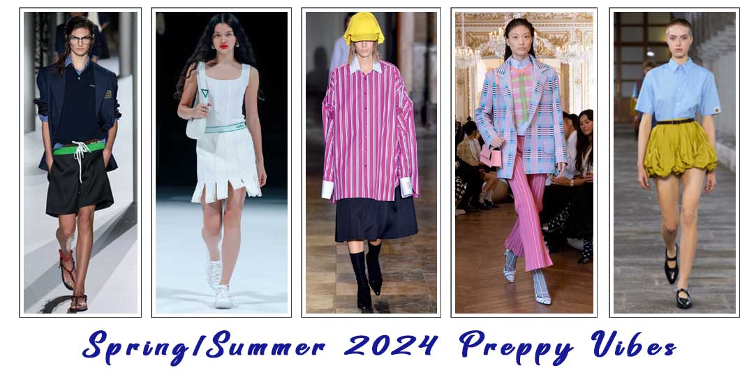 Runway Highlights - Preppy Flair S/S '24