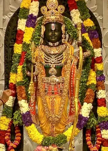 Krishnashila Idol of Ram Lalla at Ram Mandir Ayodhya