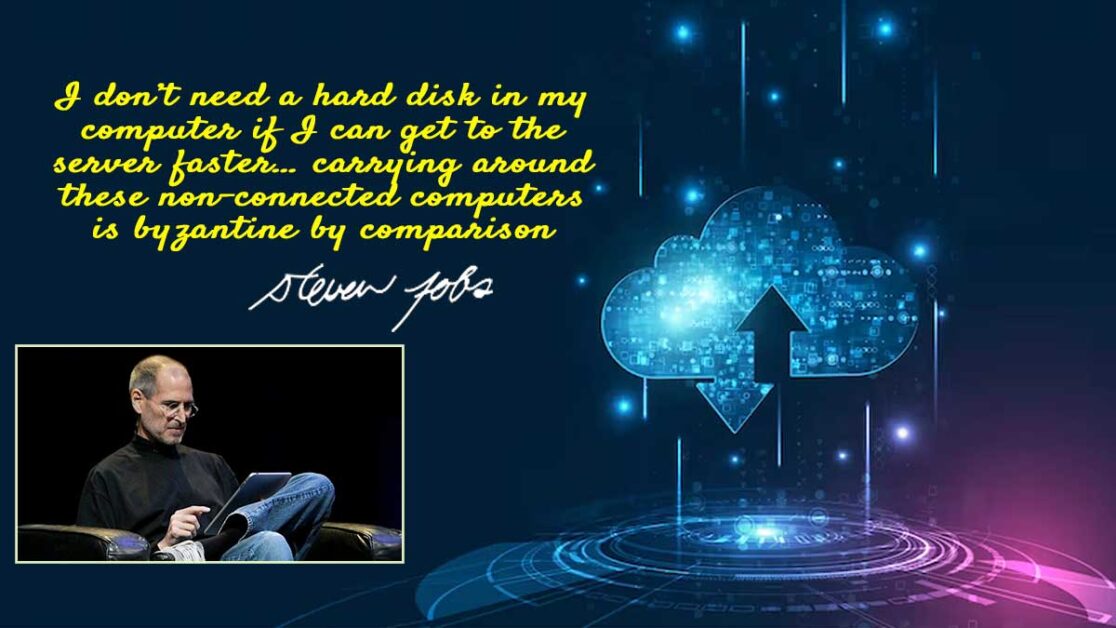 Quotes about Cloud Computing: Steve Jobs