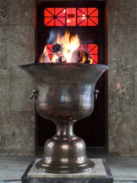 Eternal Flame: Atash Behram, Yazd Fire Temple, Iran