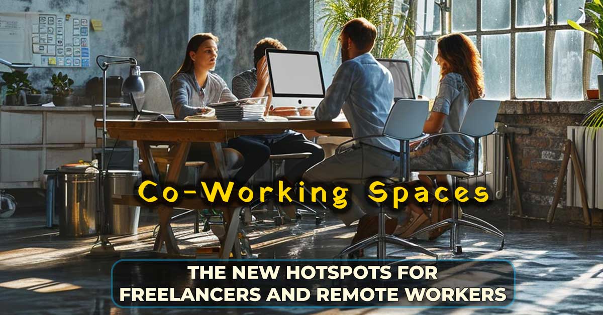 Co-Working Spaces: The New Hotspots for Freelancers and Remote Workers