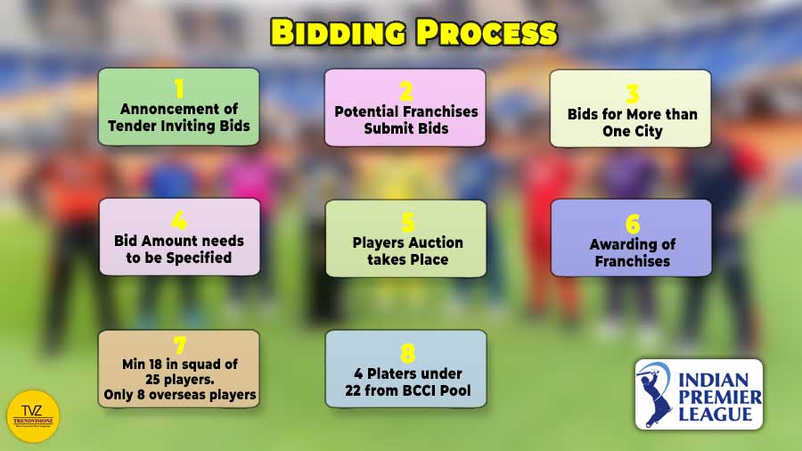 Detailed overview of the IPL's bidding process for rights