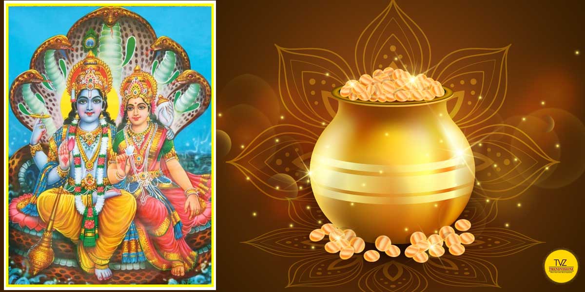 Akshay Tritiya: Lord Vishnu and Goddess Lakshmi Bless Akshaya Patra