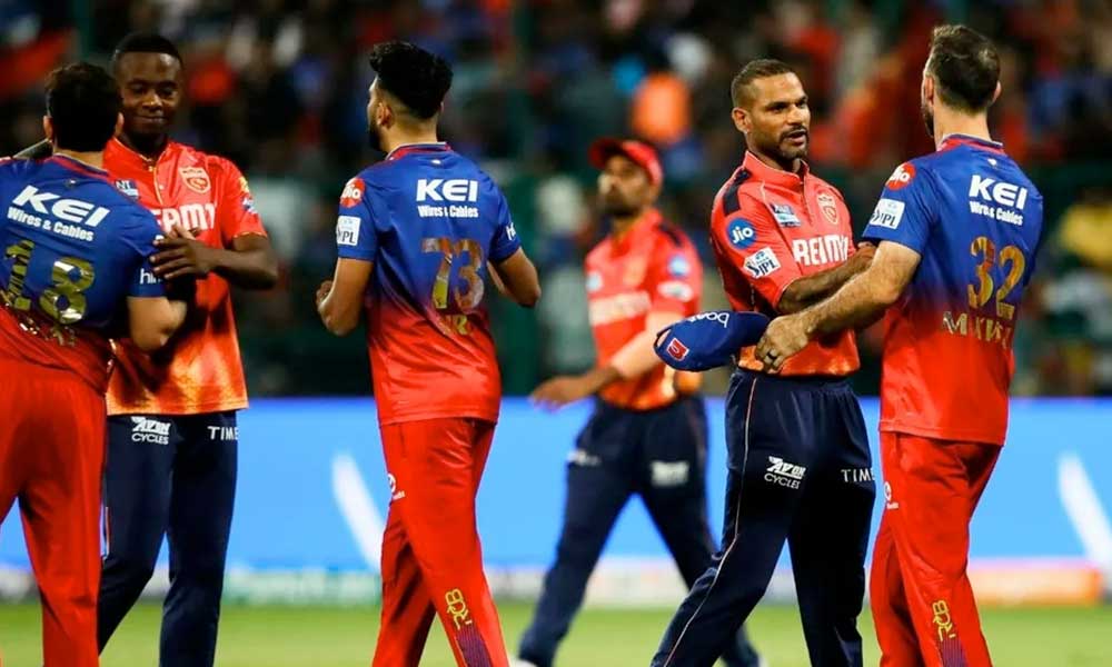 A thrilling match between Royal Challengers Bengaluru and Punjab Kings