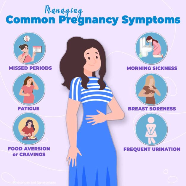 Managing pregnancy symptoms through healthy diet