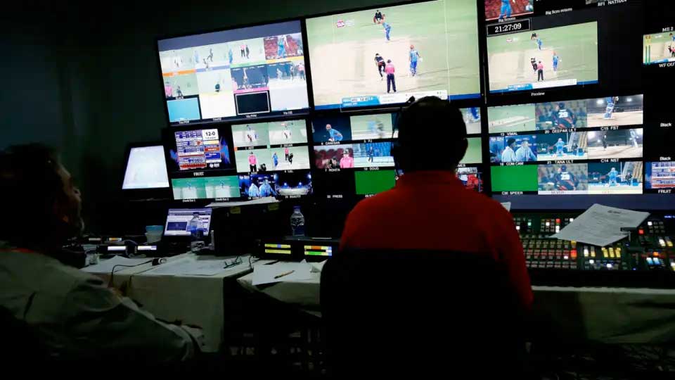 Modern control room for cricket broadcast advancements