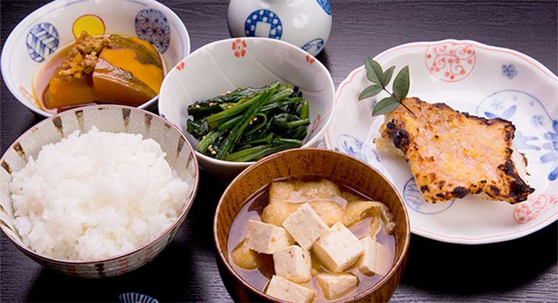 Healthy, balanced meals define the Japanese diet.