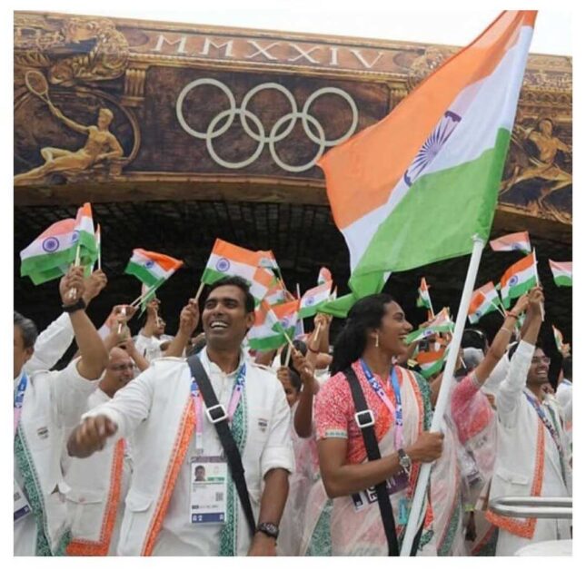 Opening Ceremony: India at Paris Olympics