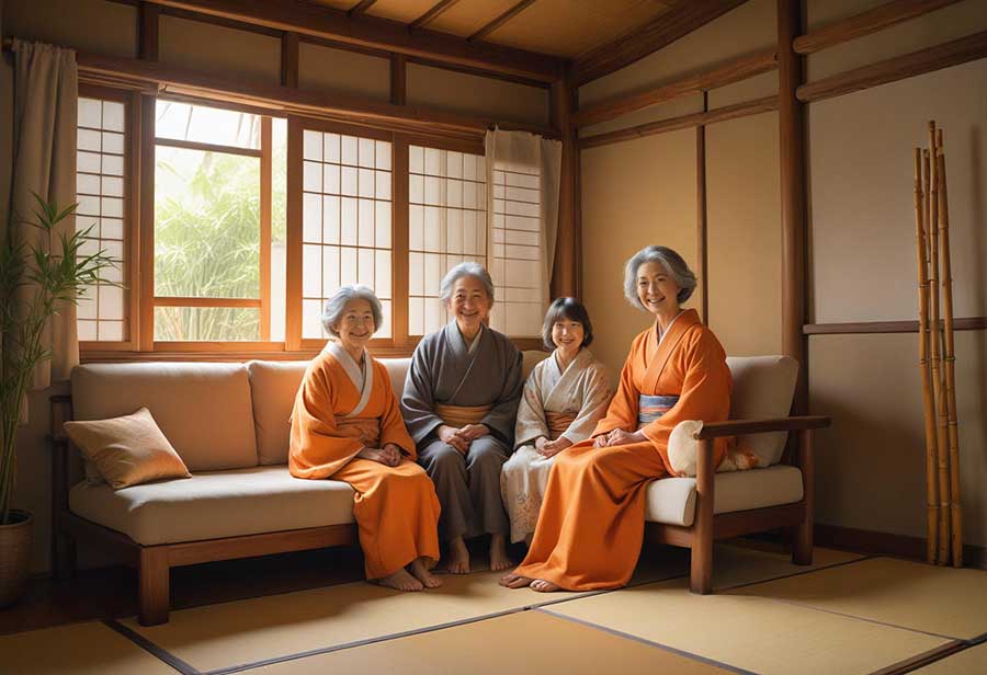 Japanese concepts Investing in future generations through a legacy of health.