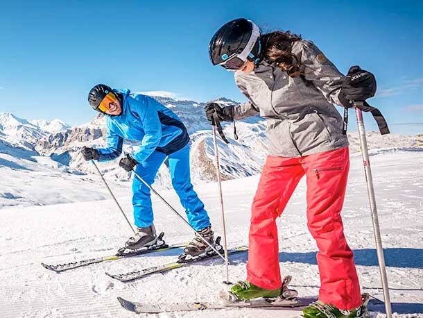 Skiing in Azerbaijan's scenic winter landscapes at Shahdag Mountain Resort.