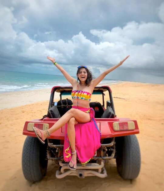 A colourful beach ride for travel influencer Ankita Kumar 