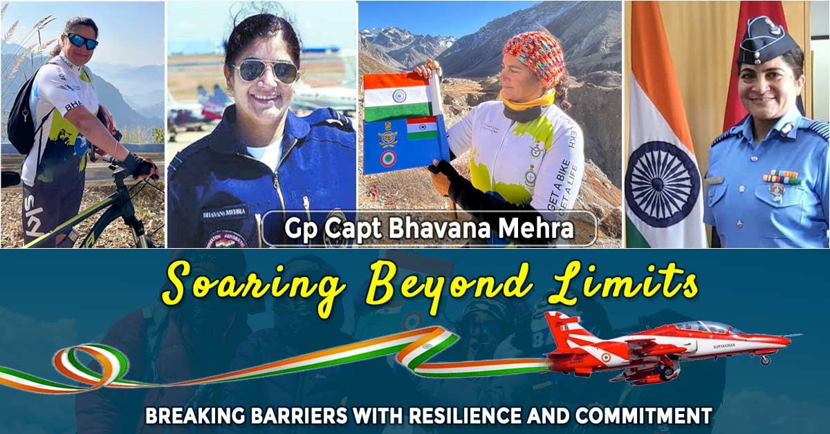 Breaking Barriers: The Inspiring Journey of GP Capt Bhavana Mehra