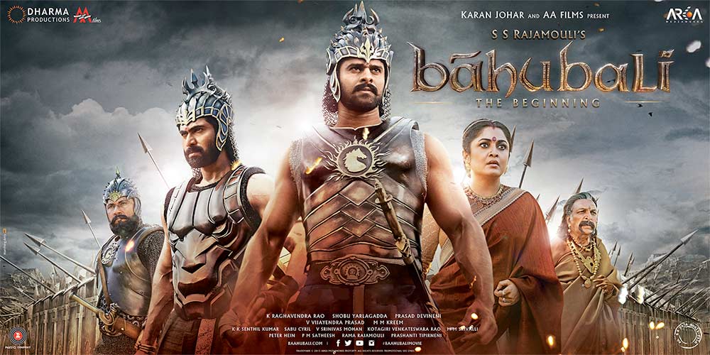 Baahubali movie poster showcasing Bollywood's rising franchise trend