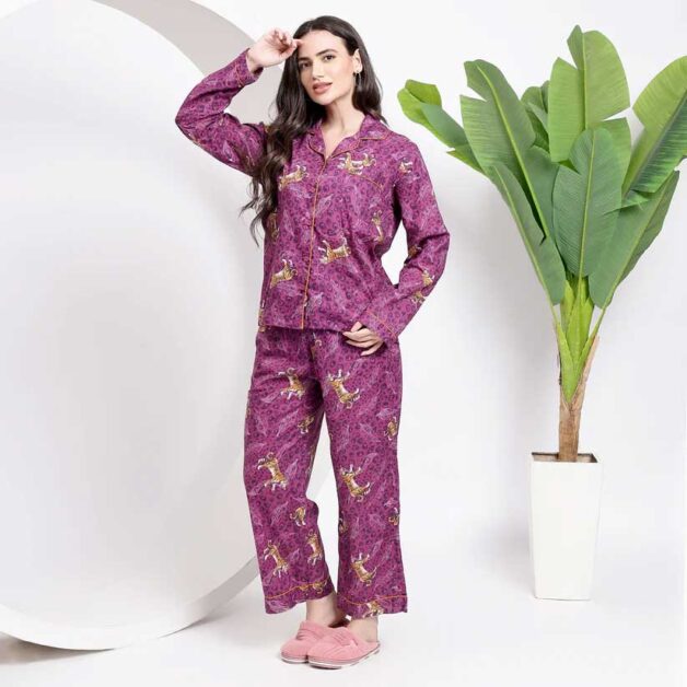 Cotton Pyjama Set for Ladies