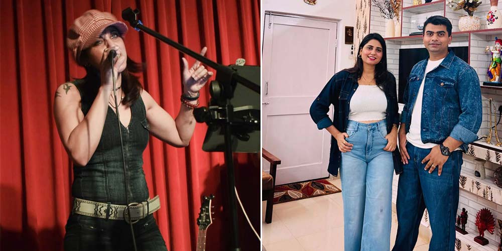 Teesta Galway Air Force musician and Anjali Chauhan Navy wife