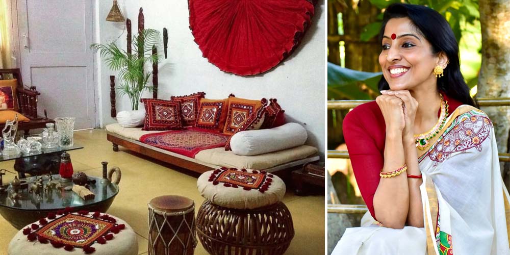 Reshma Kadavnath fauji wife showcasing sarkari ghar lifestyle