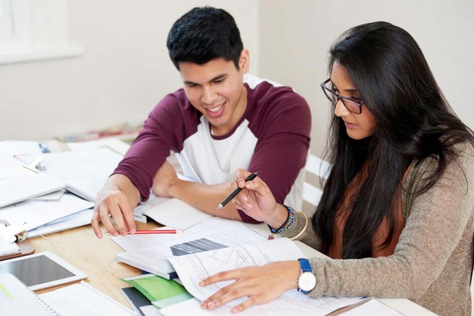 Student counselling session on overseas education opportunities