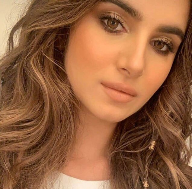 Soft glam nude makeup with warm undertones