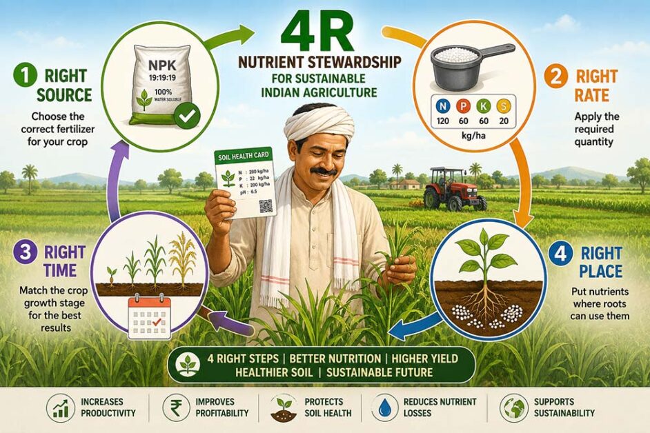 4R Nutrient Stewardship for Sustainable Farming