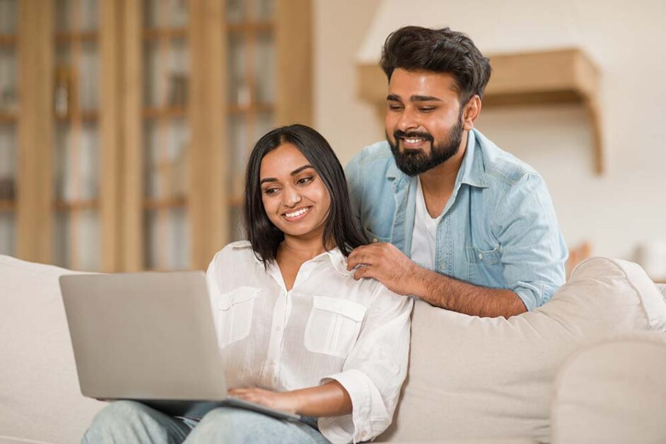 Young Indian couple reflecting on family planning and parenthood choices