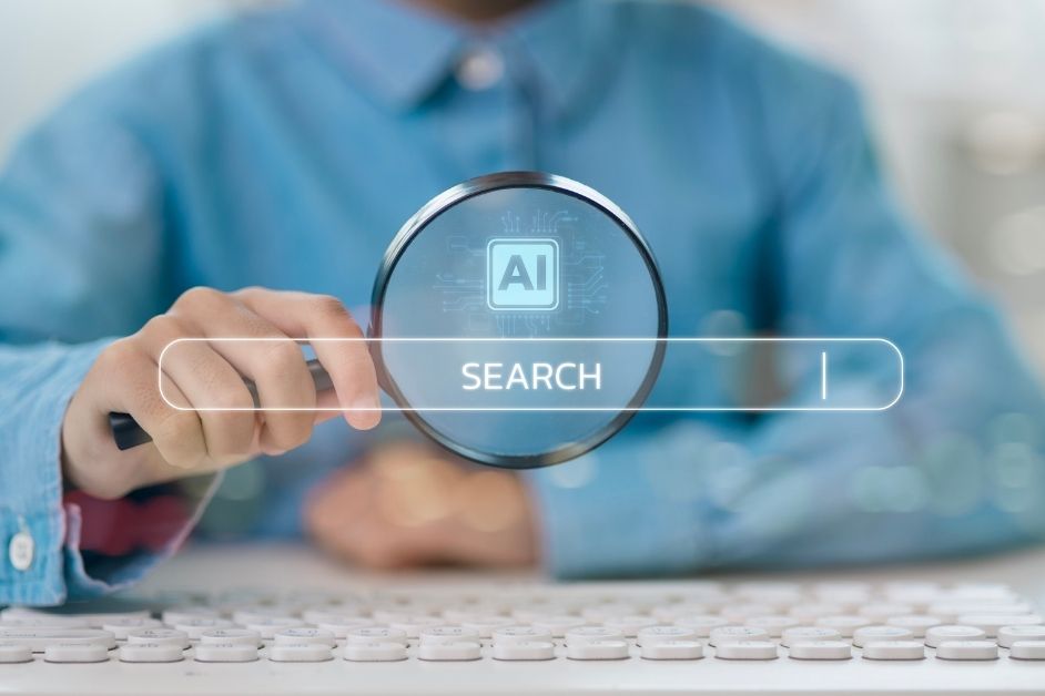 Professional explores AI search technology to improve online brand visibility