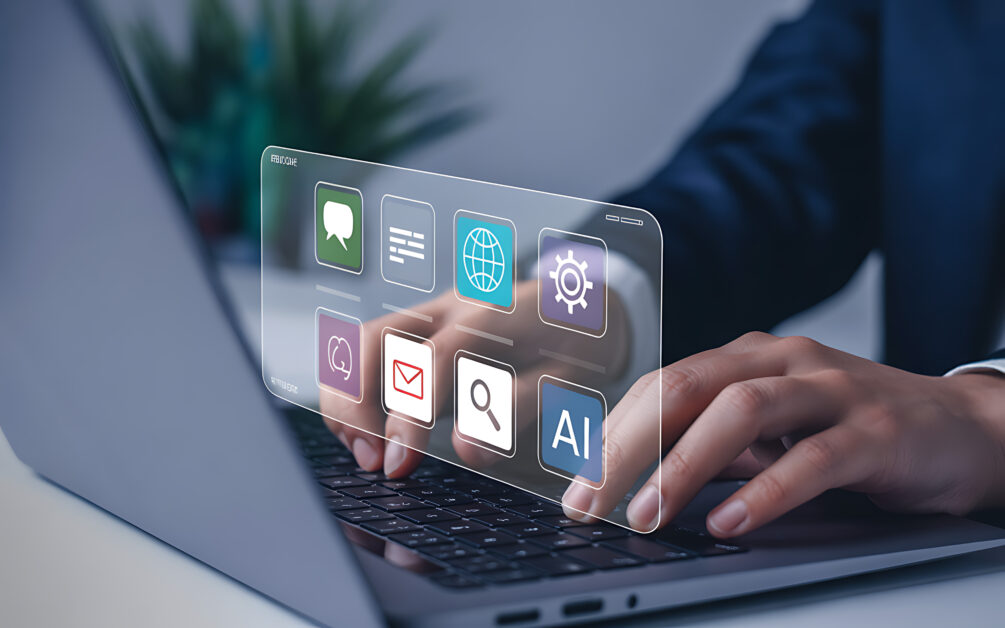 AI powered digital workspace integrates search and online discovery tools