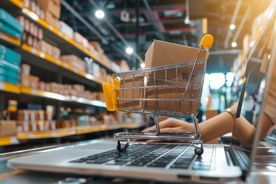 Amazon ecommerce shopping experience connecting product discovery with purchases