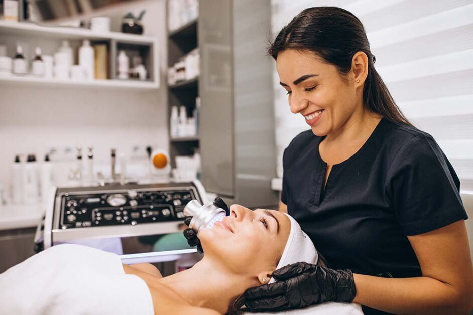 Integrated facial aesthetics consultation combining dental skin and hair treatment planning